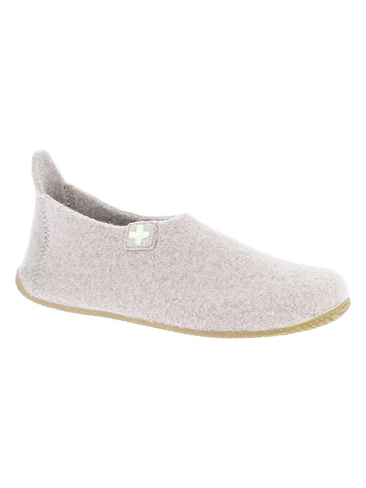 Living Kitzbühel Damen Herren Filz Pantoffel dark oak