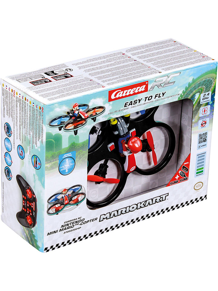 Quadrocopter zdalnie sterowany "Carrera RC - Mini Mario-Copter" - 8+