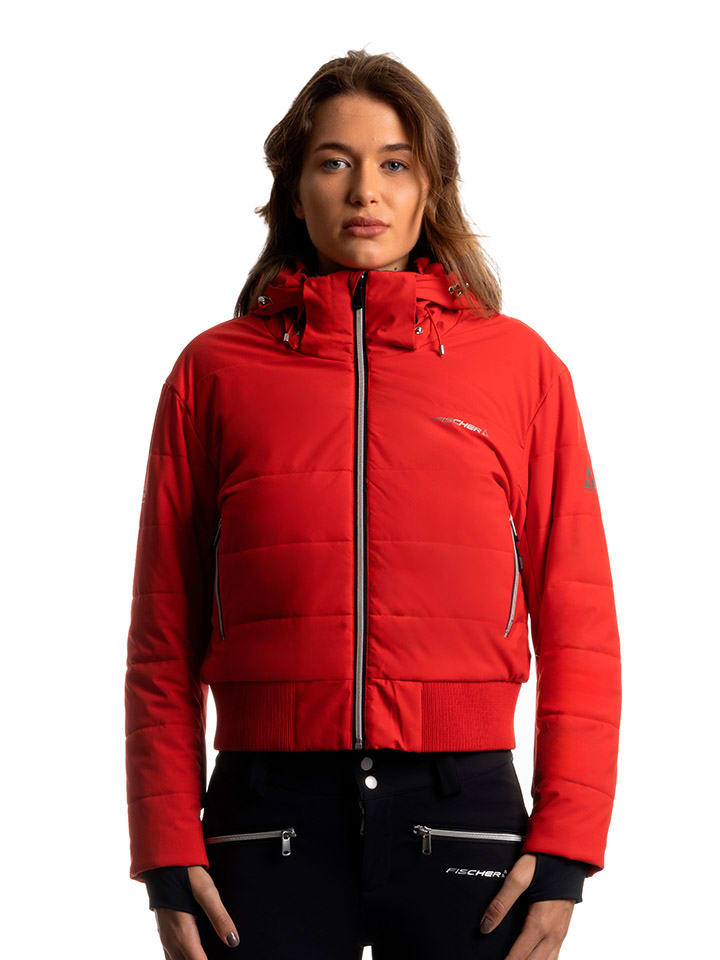 Ski-/ Snowboardjacke in Rot