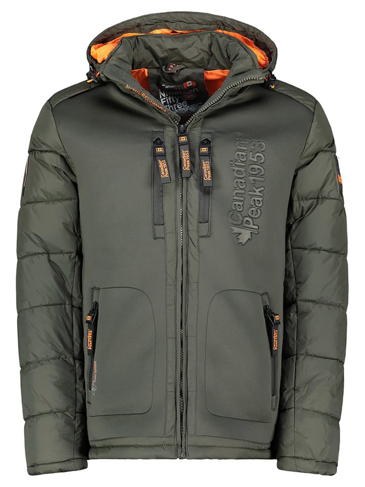 Kurtka zimowa "Beachweak" w kolorze khaki