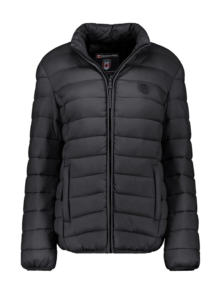 Steppjacke "Akitaleak" in Schwarz