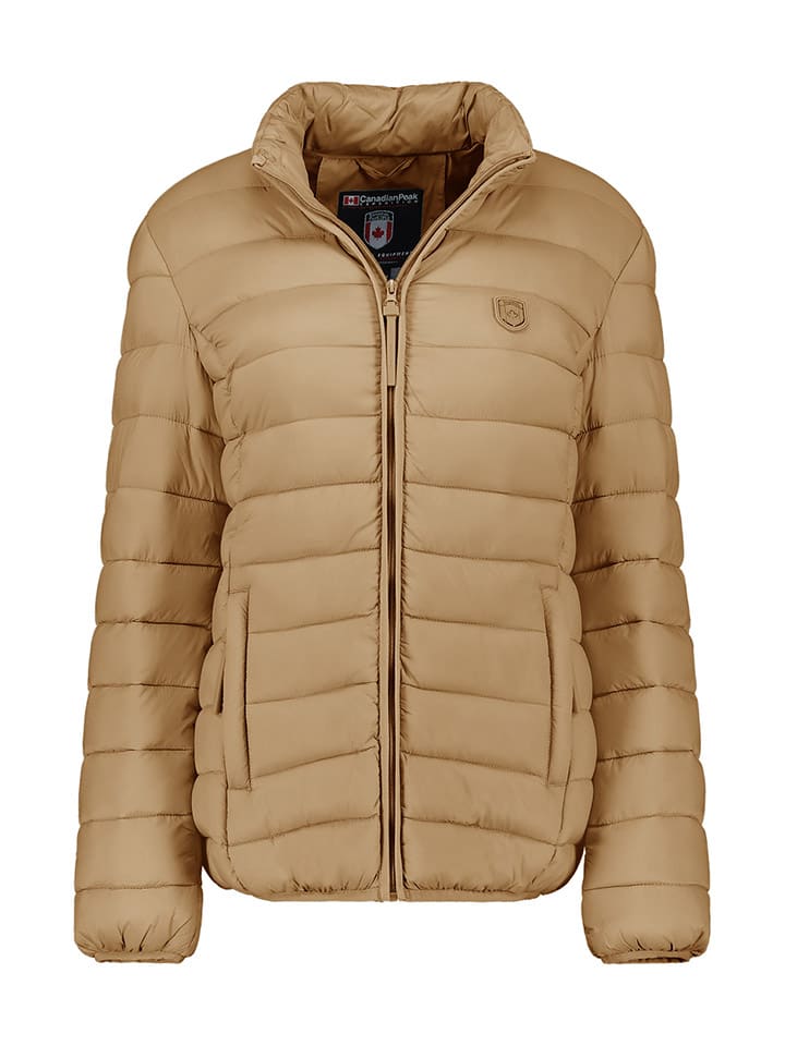 Steppjacke "Akitaleak" in Hellbraun