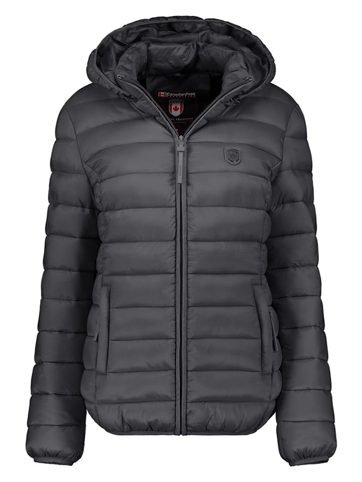 Steppjacke "Akitaleak" in Schwarz