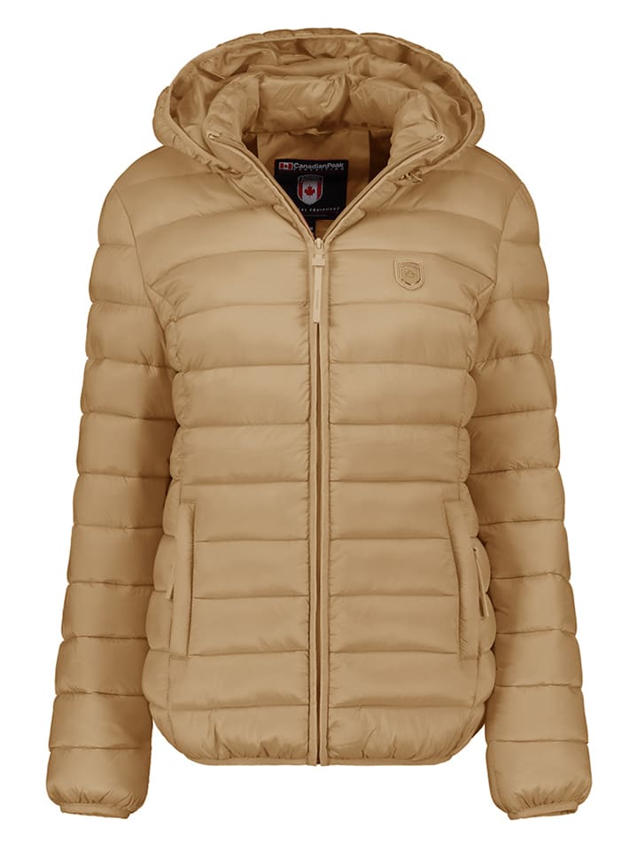 Steppjacke "Akitaleak" in Hellbraun