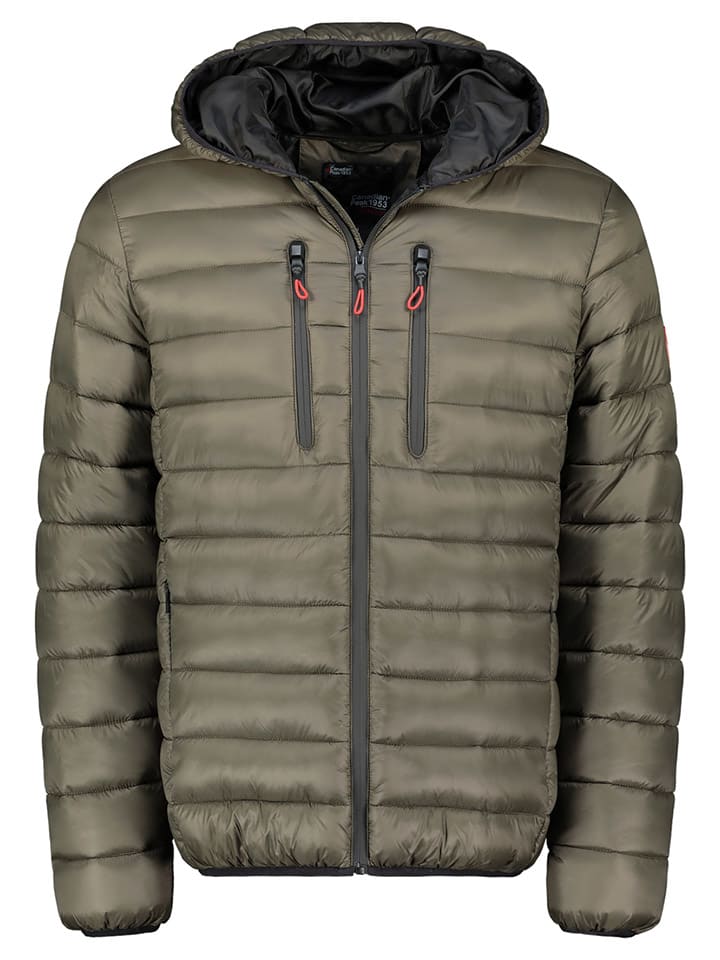 Kurtka pikowana "Alareak" w kolorze khaki