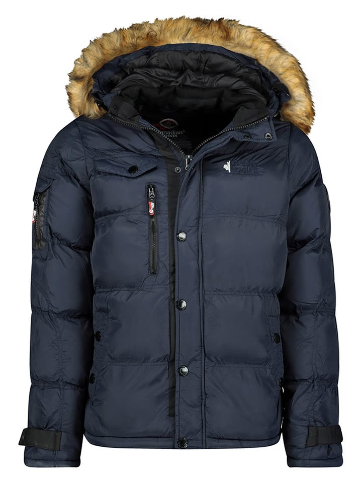 Parka "Bukkateak" w kolorze granatowym