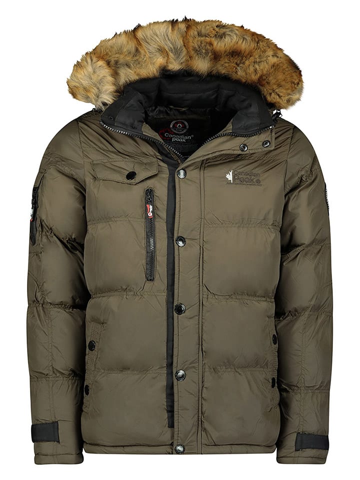 Parka "Bukkateak" w kolorze khaki