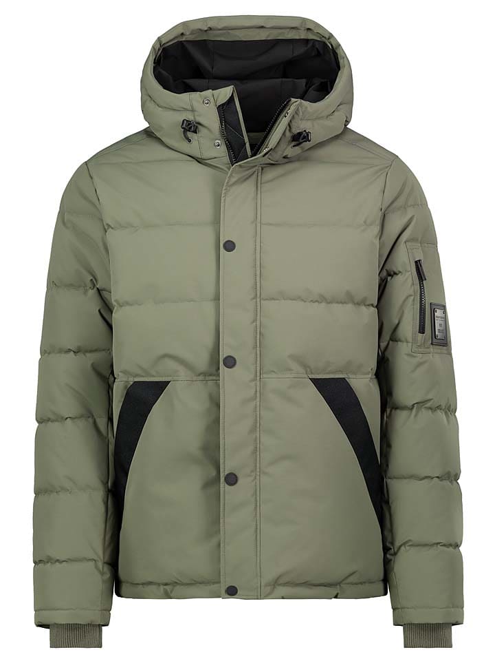 Kurtka pikowana w kolorze khaki
