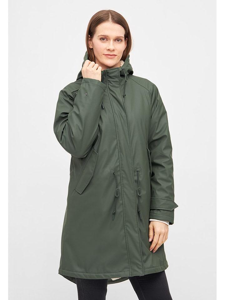 Parka in Oliv