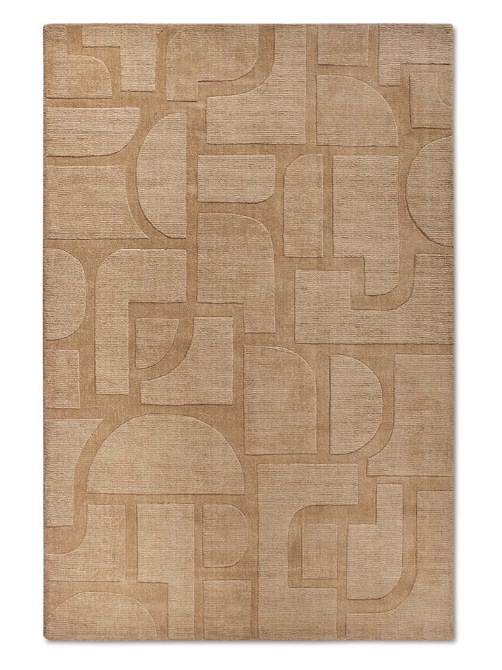 Woll-Teppich ''Alexis'' in Beige