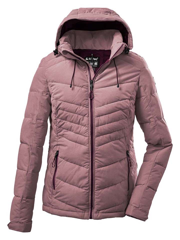 Steppjacke in Rosa
