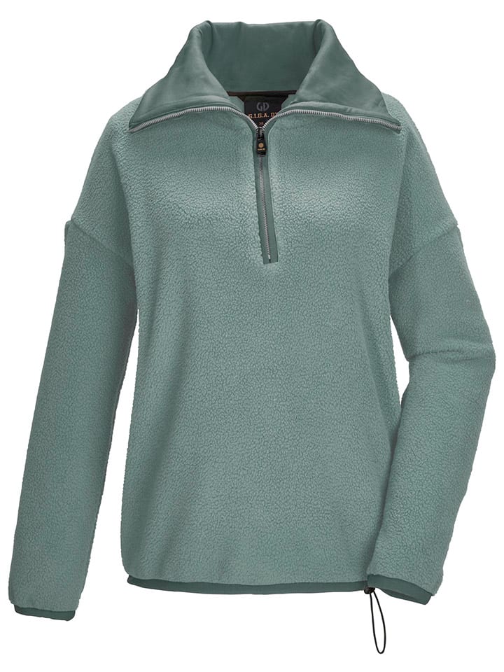 Fleece trui lichtblauw