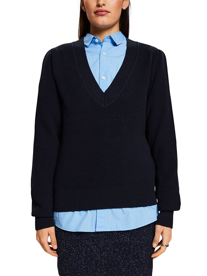 ESPRIT Pullover in Dunkelblau günstig kaufen limango