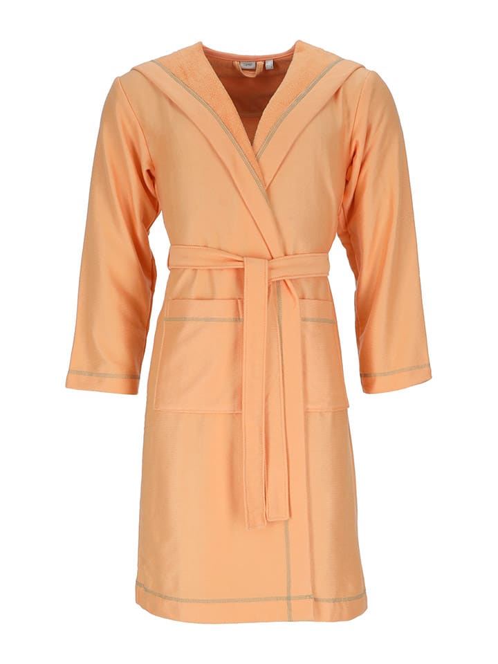 Bademantel ''Modern Life'' in Apricot