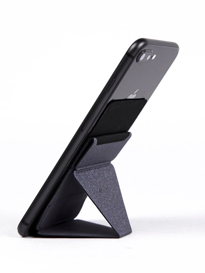 Smartphonehalter in Grau - (L)10 x (B)6 cm