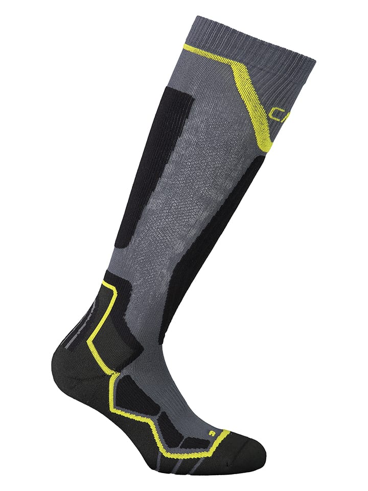 Ski-/ Snowboardsocken in Grau