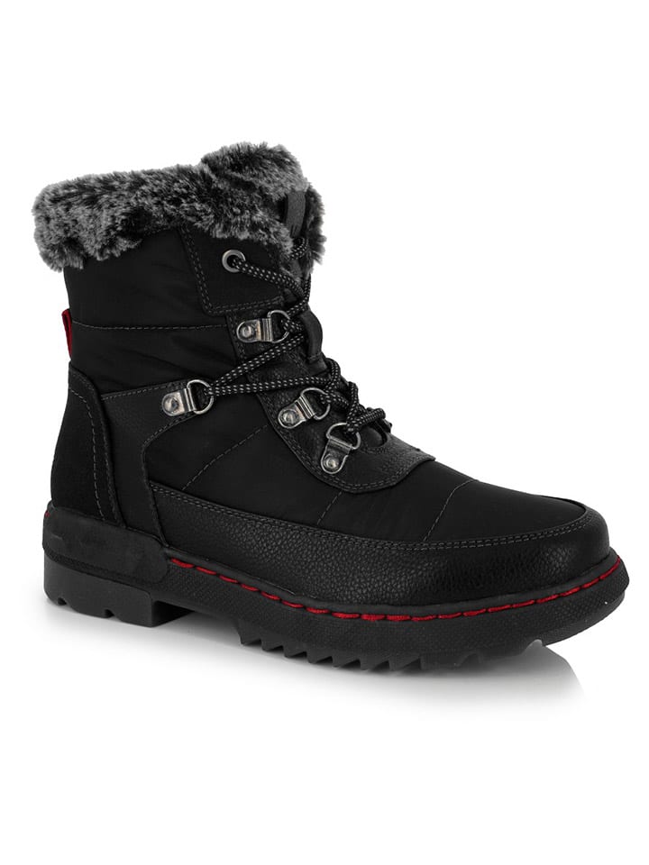 Winterstiefel "Uska" in Schwarz