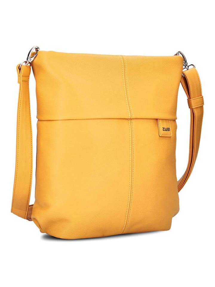 Umhängetasche ''M12'' in Gelb - (B)31 x (H)32 x (T)13 cm