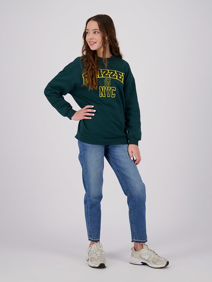 Sweatshirt "Nourie" in Grün