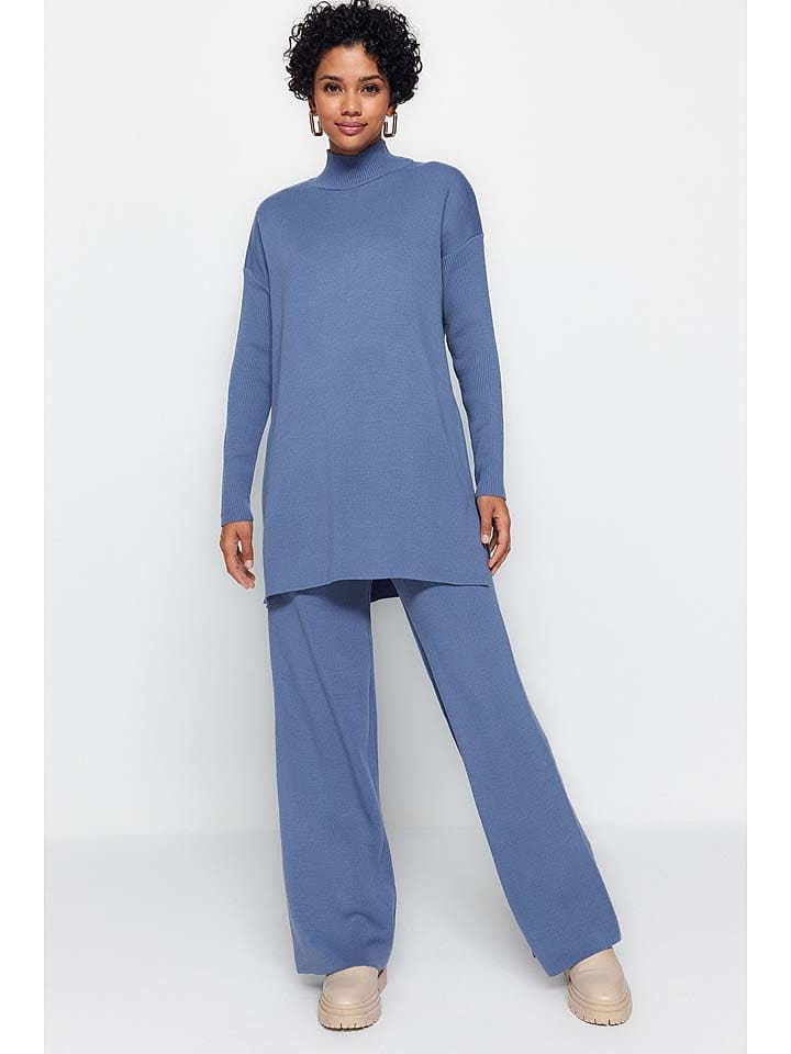 2tlg. Outfit in Blau