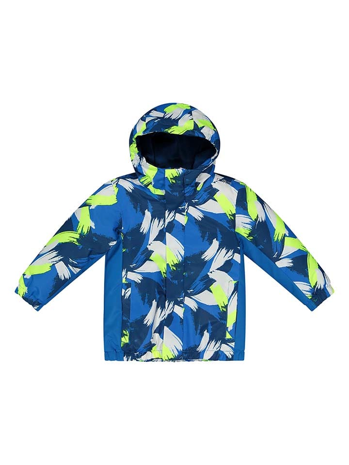 Ski-/snowboardjas blauw/groen