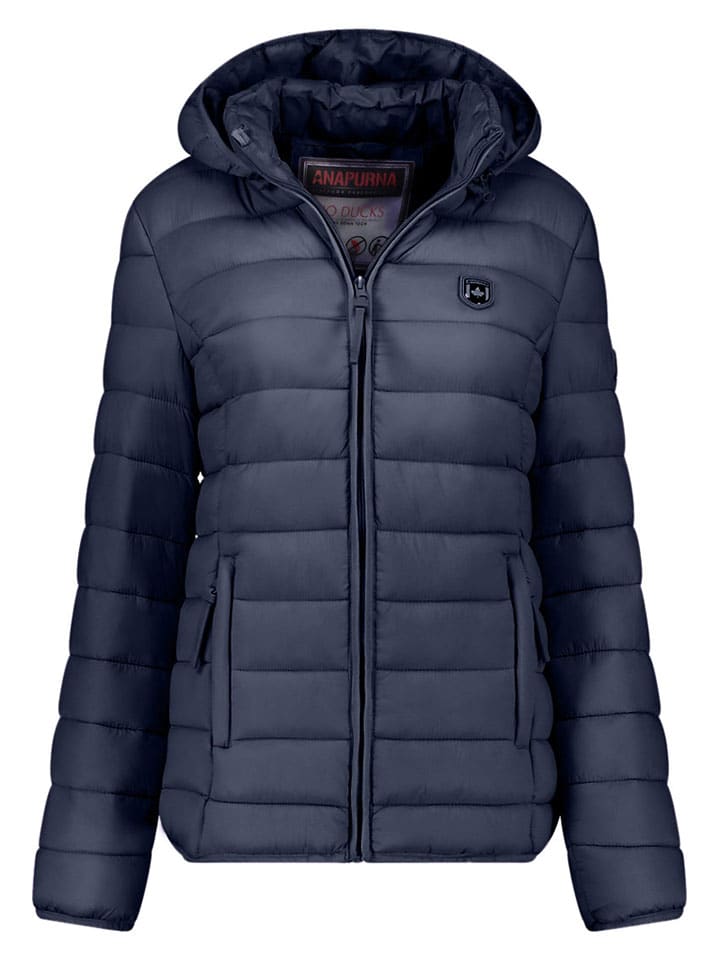 Steppjacke ''Akitalana Hood'' in Dunkelblau