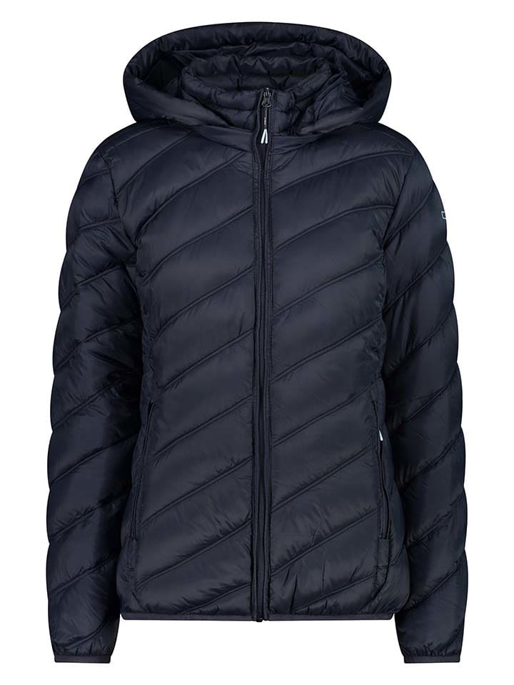 Steppjacke in Dunkelblau