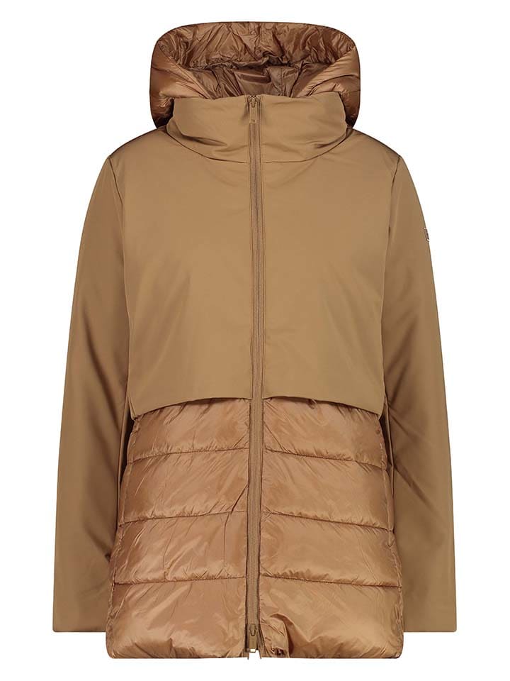 Winterjacke in Hellbraun