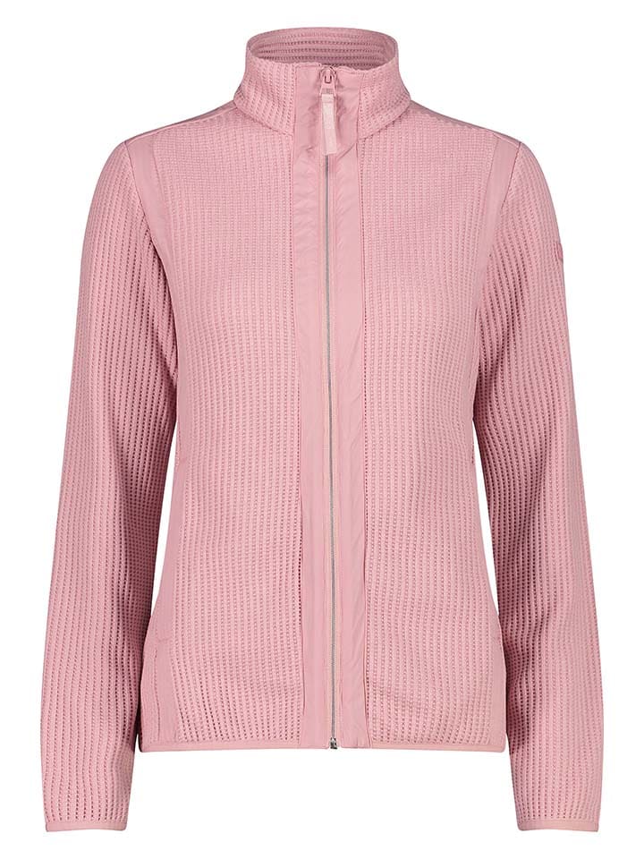 Fleecejacke in Rosa