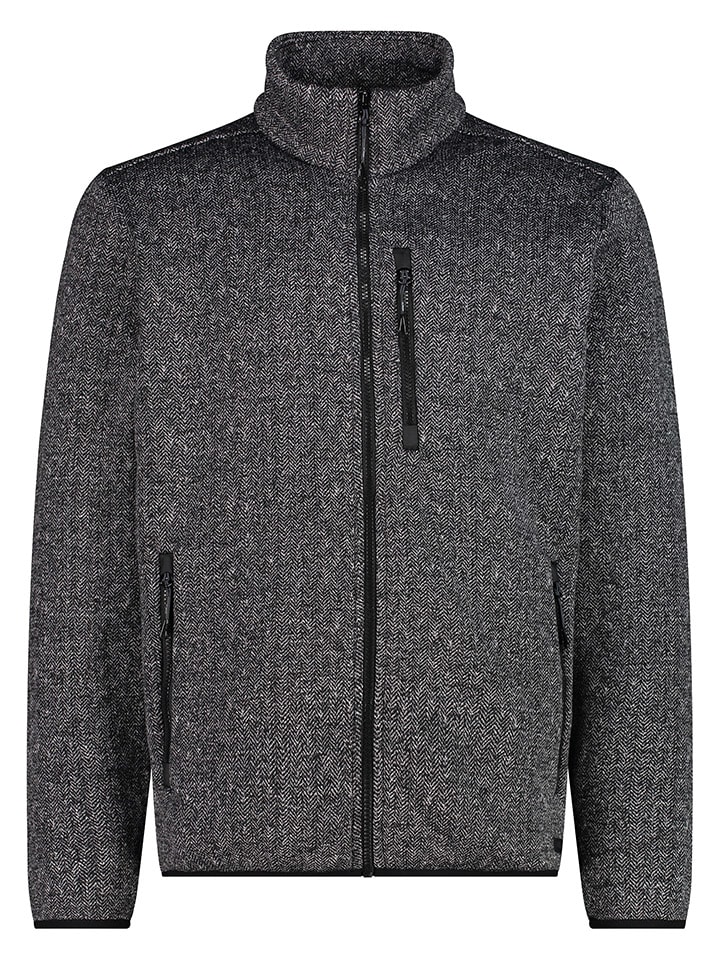 Fleecejacke in Grau