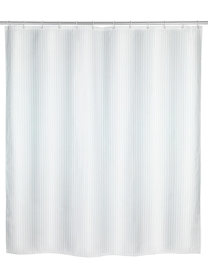 Duschvorhang ''Palais'' in Weiß - (L)200 x (B)180 cm