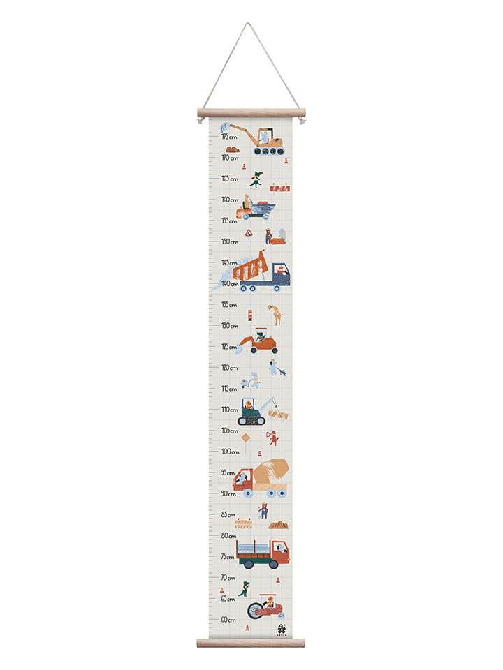 Miarka "Busy Builders" ze wzorem - 20 x 125 cm