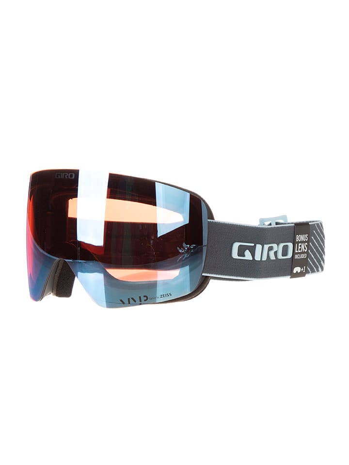 Ski-/ Snowboardbrille "Contour" in Grau/ Orange