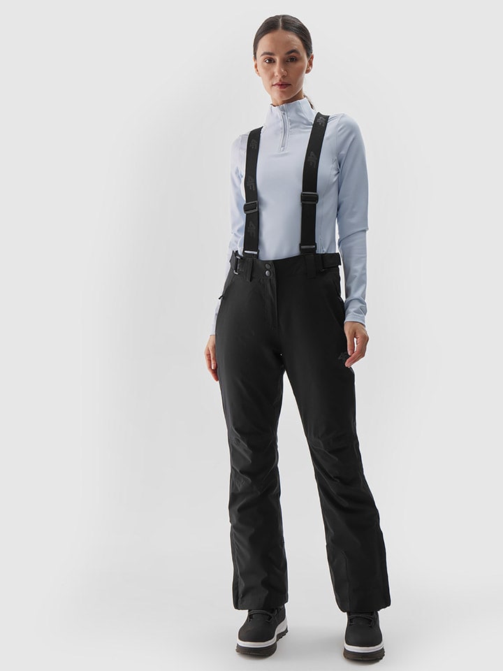 Ski-/snowboardbroek zwart