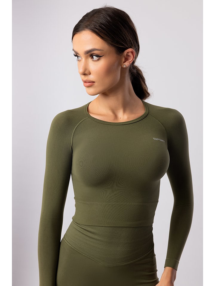 Trainingslongsleeve "Adapt" in Khaki