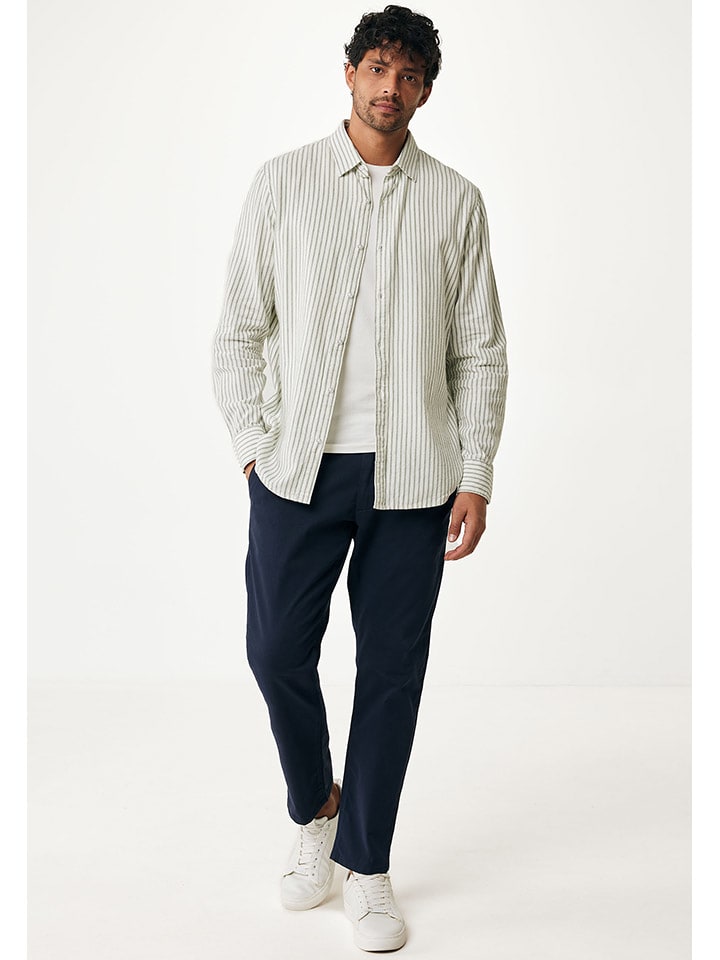 Blouse crème/ kaki