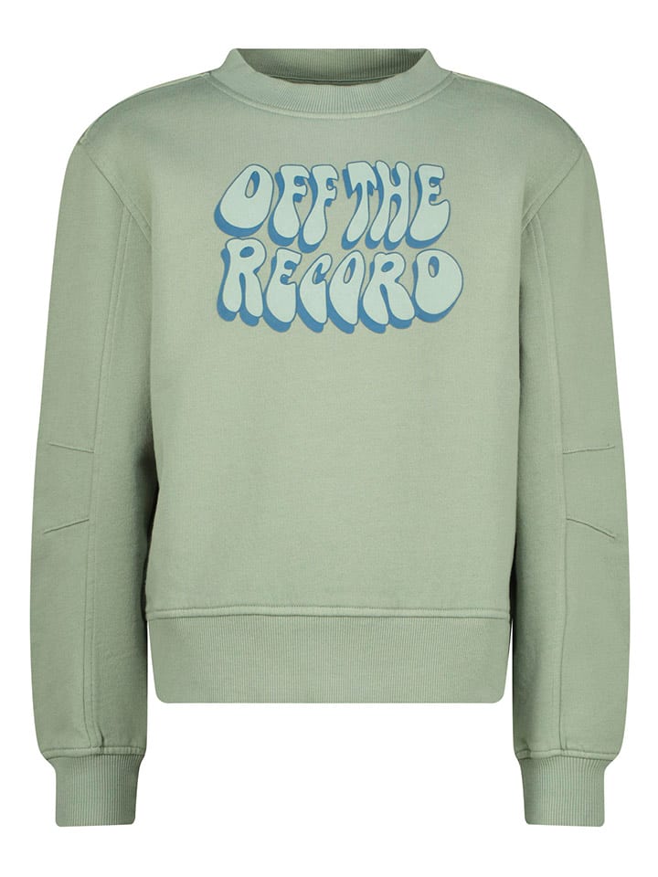 Sweatshirt "Nalita" in Hellgrün