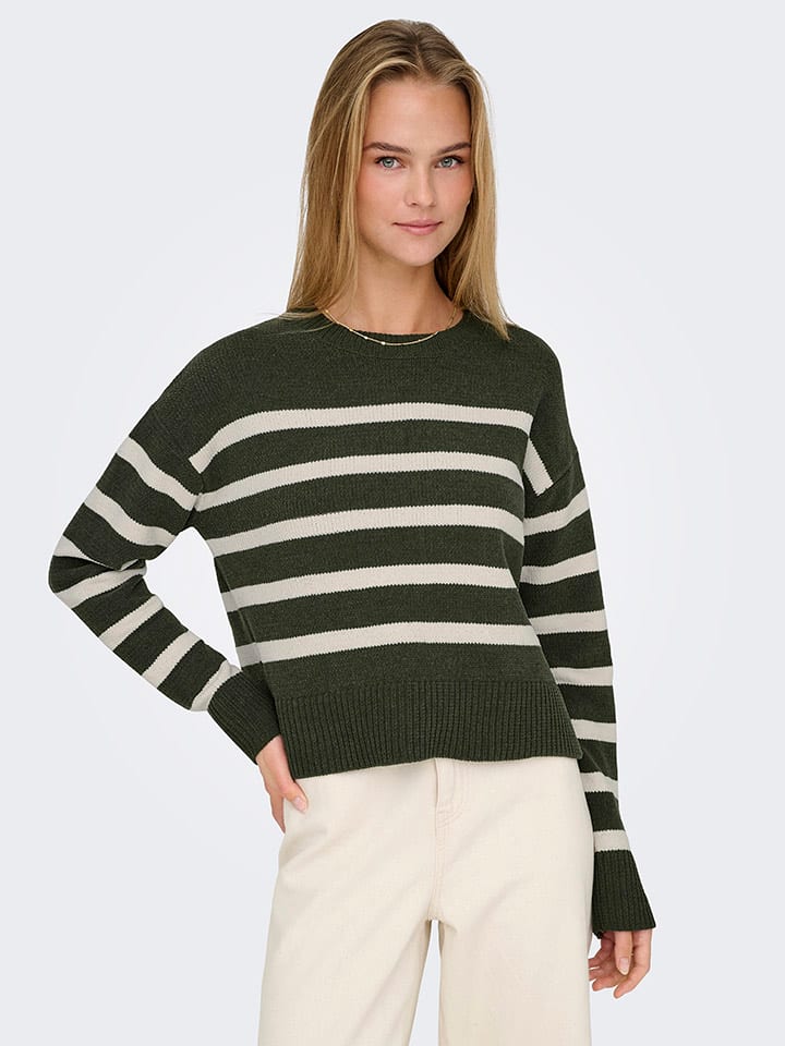 Pullover in Dunkelgrün