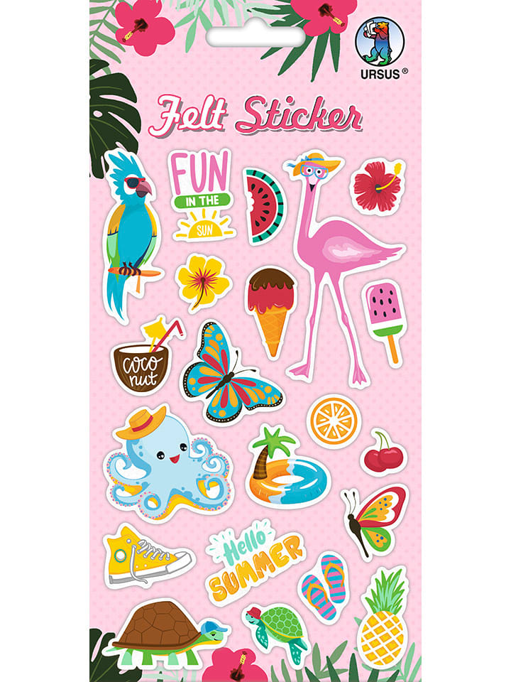 Filz-Sticker "Summer"
