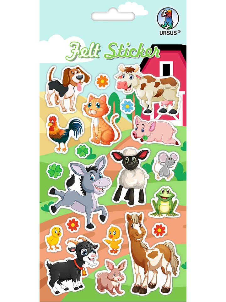 Filz-Sticker "Farm"