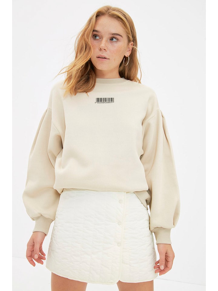 Bluza w kolorze beżowym