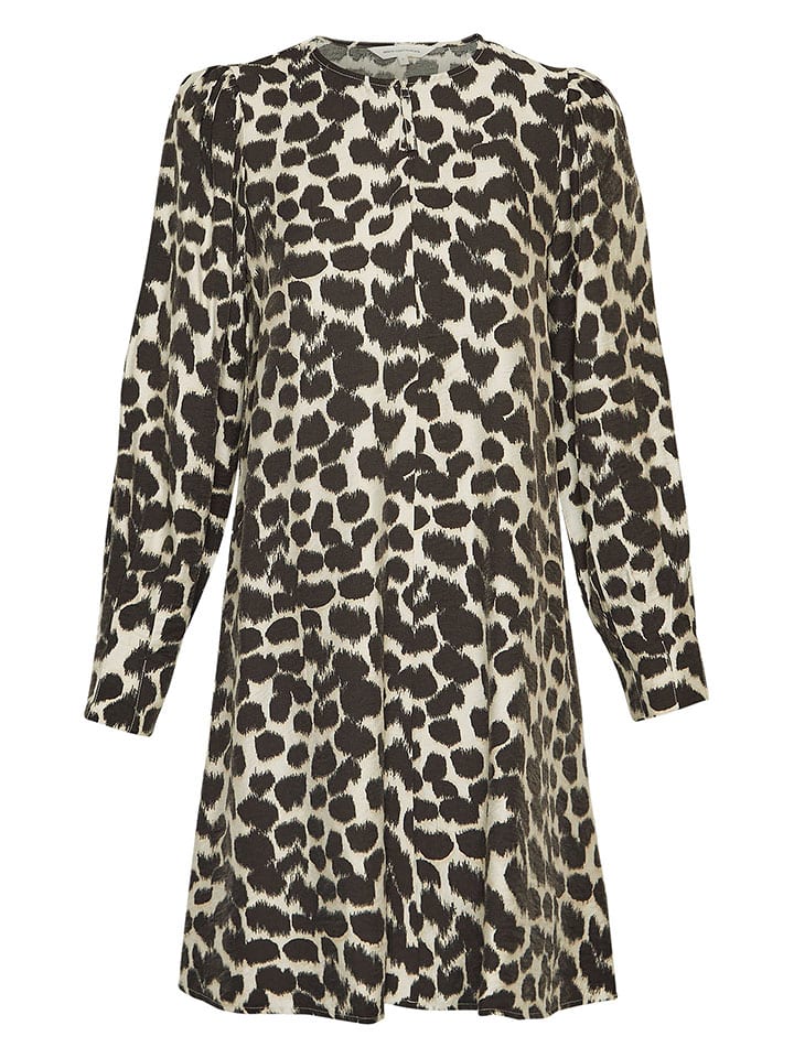 Kleid "Ottelie" in Schwarz/ Creme
