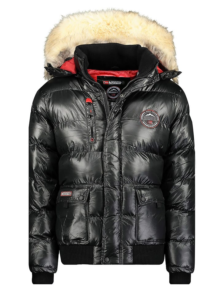 Steppjacke "Bugs" in Schwarz