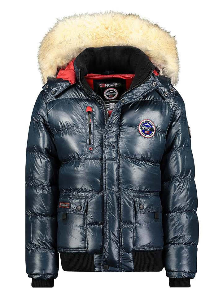 Steppjacke "Bugs" in Dunkelblau