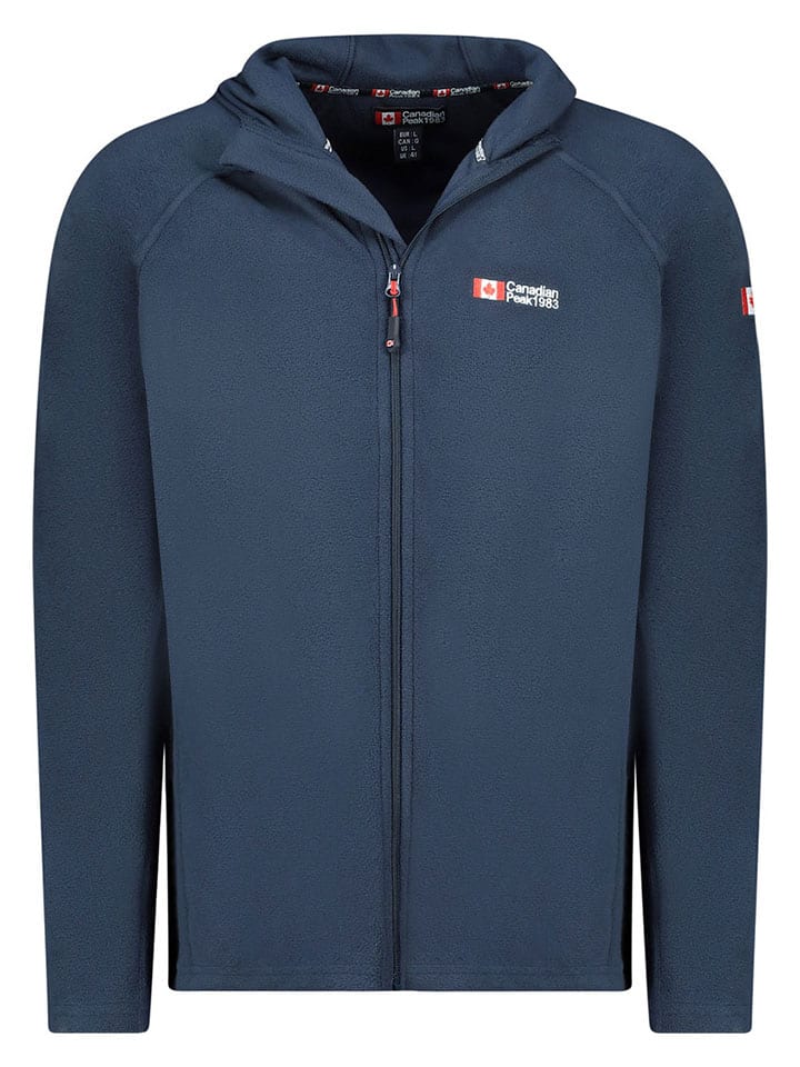 Fleecejacke in Dunkelblau