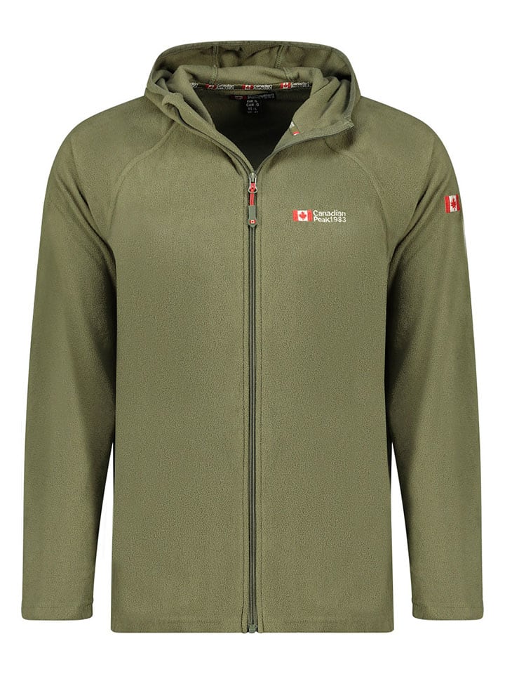 Fleece vest kaki