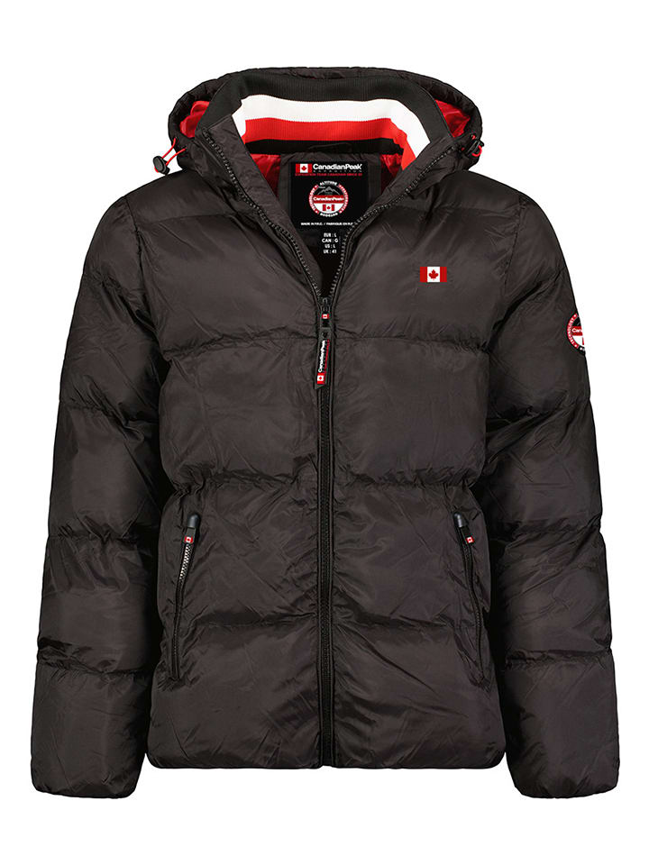 Steppjacke "Anceleak" in Schwarz