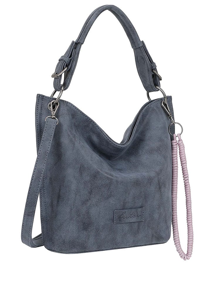 Schultertasche in Blau - (B)26 x (H)28 x (T)13 cm