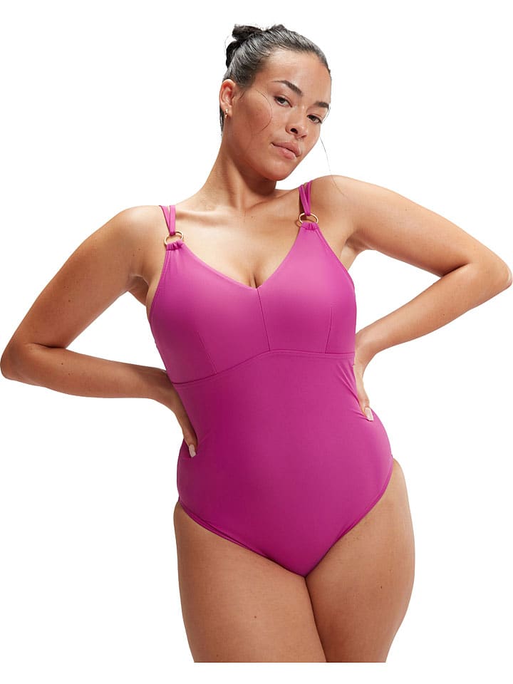Badeanzug in Pink