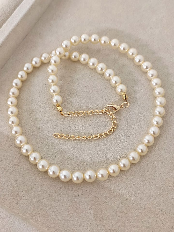 Parelketting - (L)42 cm
